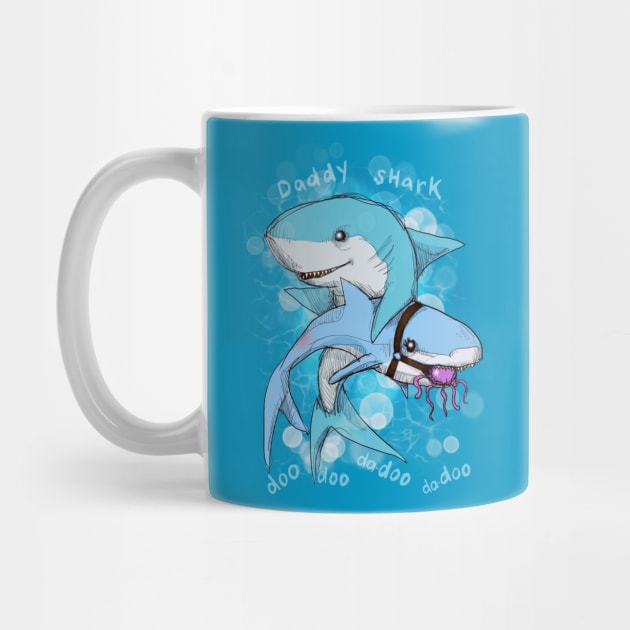 Daddy shark do me mug hot sale